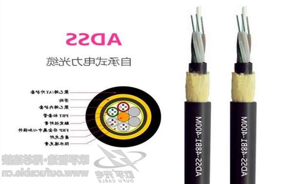 徐州市欧孚24芯ADSS光缆厂家价格批发 国标光缆-质量保证